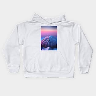 Mount kilimanjaro's art Kids Hoodie